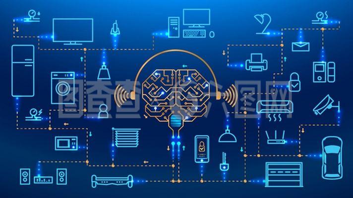 電子線路圖矢量素材